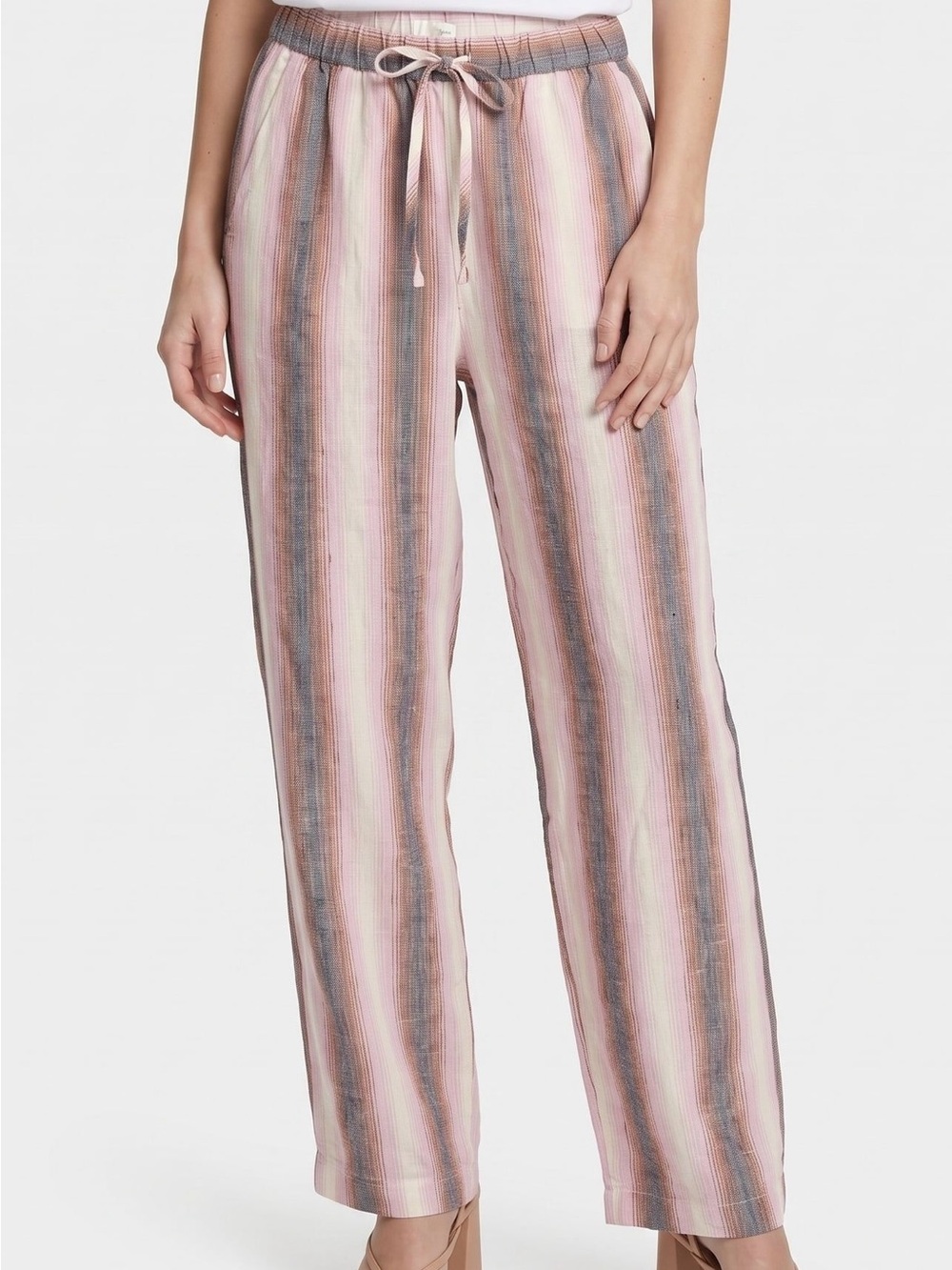 Arket 100% Linen Straight Leg Pants